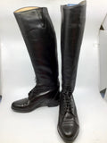 Premium Vintage Footwear And Accessories - Ladies Ariat ATS Equipped Tall Black Leather Boots - Size 8 - PV-FOO76 - GEE