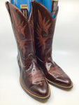 Premium Vintage Footwear And Accessories - Mens Nitro Brown Western Boots - Size 11 - PV-FOO67 - GEE