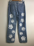 Vintage Inspired Bottoms - Ragged Jeans - Size 28 - VBOT1076 LJE - GEE