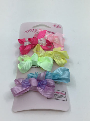 Beauty - My Accessory Kids 6 Pack Of Bows - ACBE3528 - GEE