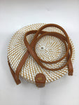 Vintage Accessories - Round Rattan Bag - VACC3536 HHB - GEE