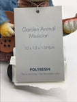 Homewares - Garden Animal Musician Figurine - ACBE3548 - GEE