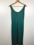 Premium Vintage Dresses & Skirts -  Green Slip Dress - Size M/L - PV-DRE202 - GEE