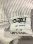 Premium Vintage Denim - Levi's White Jeans - Size 5 - PV-DEN149 - GEE