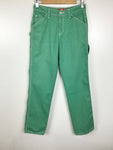 Premium Vintage Denim - Green Dickies - Size 0/24 - PV-DEN151 - GEE