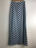 Ladies Skirts - Checkered Maxi Skirt - Size S - LSK1578 - GEE