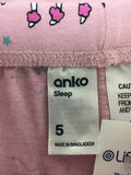 Girls Miscellaneous - Anko Sleep - Size 5 - GRL1403 GMIS - GEE