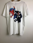 Bands/ Graphic Tees - Divided/ Marvel - Size UK L - VBAN1567 - GEE