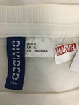 Bands/ Graphic Tees - Divided/ Marvel - Size UK L - VBAN1567 - GEE