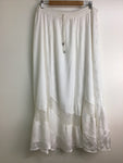 Premium Vintage Dresses & Skirts - White Elegance Skirt - Size XS/S - PV-DRE294 - GEE