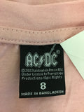 Bands/ Graphic Tees - AC/DC - Size 8 - VBAN1575 LT0 - GEE