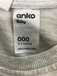Baby Girls Top - Anko Top - Size 000 - GRL1419 BAGT - GEE