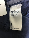 Boys Pants - Anko - Size 8 - BYS1199 BP0 - GEE