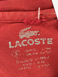 Premium Vintage Tops, Tees & Tanks - Red Lacoste Tee - Size S - PV-TOP253 - GEE