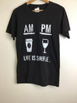 Bands/ Graphic Tees - Life Is Simple Tee - Size S - VBAN1584 - GEE