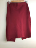 Ladies Skirts - Red Skirt - Size M - LSK1628 - GEE