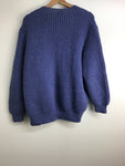 Ladies Knitwear - Purple Cardigan - Size M/L - LW0973 - GEE