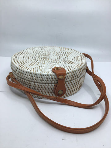 Vintage Accessories - Round Rattan Bag - VACC3415 HHB - GEE