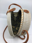 Vintage Accessories - Round Rattan Bag - VACC3415 HHB - GEE