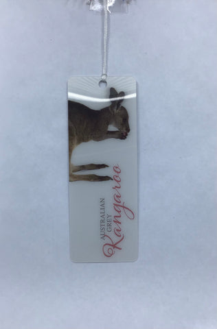 Bookmark - Australian Grey Kangaroo (3D graphic) - N-BKM
