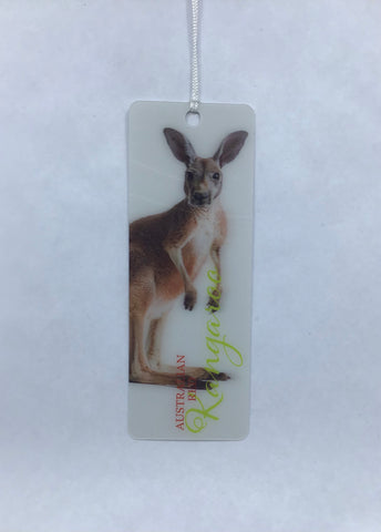 Bookmark - Australian Red Kangaroo (3D graphic) - N-BKM
