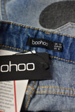 Ladies Denim *New* - Boohoo - Size 12 - LJE - LP0 - FAS009 - LB