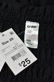 Ladies Tops *New* - Anko - Size 20 - LT0 - WPLU - FAS027 - LB