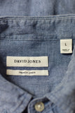 Mens Shirts - David Jones - Size L - MSH - FAS032 - LB