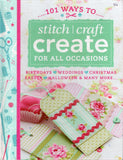101 ways to stitch, craft, create for all occasions - Jeni Hennah - BCRA - BOO018A