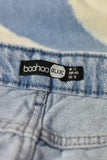 Ladies Denim - Boohoo Blue - Size 12 - LJE - LP0 - FAS009 - LB
