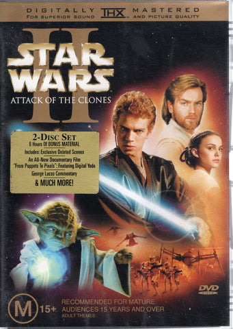 DVD - Star Wars II: Attack of the Clones - M - DVDSF753 - GEE