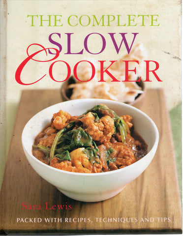 The Complete Slow Cooker - Sara Lewis - BCOO1904 - BOO