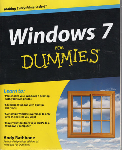Windows 7 for Dummies - Andy Rathbone - BREF2543 - BOO