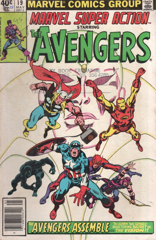 Marvel Super Action Starring The Avengers #19 - CB-MAR - BOO