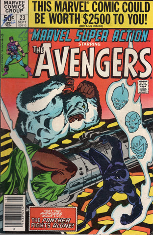 Marvel Super Action Starring The Avengers #23 - CB-MAR - BOO