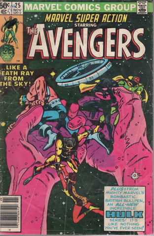 Marvel Super Action Starring The Avengers #25 - CB-MAR - BOO