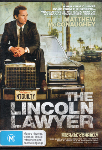 DVD - The Lincoln Lawyer - M - DVDDR817 - GEE