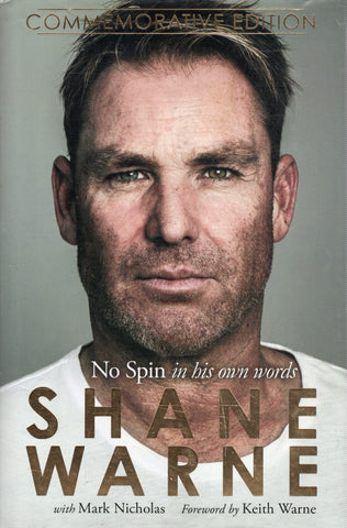 No Spin in His Own Words - Shane Warne - BBIO - BOO015