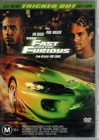 DVD - The Fast And The Furious - M15+ - DVDAC - DVD001 - GEE