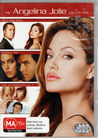 DVD - The Angelina Jolie Collection - MA15+ - DVDCO DVDRO DVDAC - DVD002 - GEE