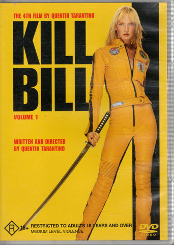 DVD - Kill Bill Volume 1 - R18+ - DVDAC DVDTH - DVD002 - GEE