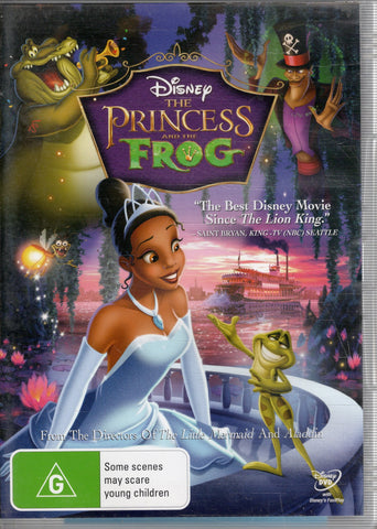 DVD - The Princess And The Frog - PG - DVDKF - DVD003 - GEE