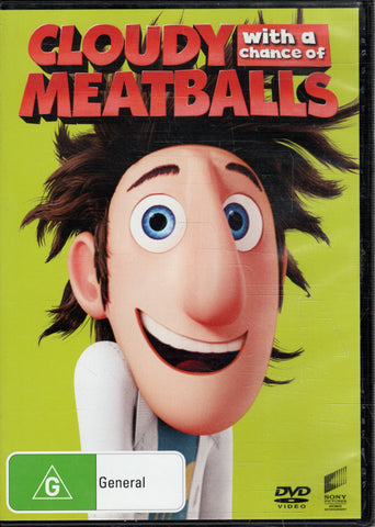 DVD - Cloudy With A Chance Of Meatballs - G - DVDKF - DVD003 - GEE