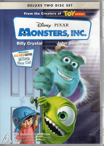 DVD - Monsters, Inc - G - DVDKF - DVD003 - GEE