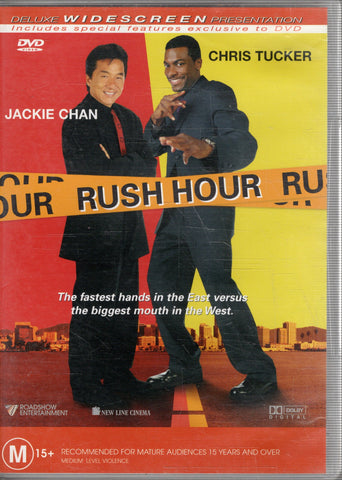 DVD - Rush Hour - M15+ - DVDAC DVDCO - DVD004 - GEE