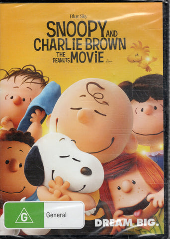 DVD - Snoopy And Charlie Brown The Peanuts Movie - G - DVDKF - DVD004 - GEE