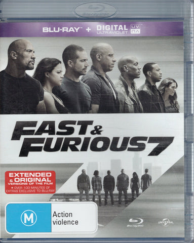DVD - Fast & Furious 7 - M - DVDBLU DVDAC - DVD004 - GEE