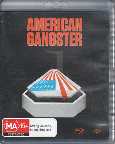 DVD - American Gangster - MA15+ - DVDBLU DVDAC - DVD004 - GEE