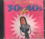 CD'S - Hits of the 30's & 40's Volume One - DVDMU - CDS001 - GEE