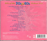 CD'S - Hits of the 30's & 40's Volume One - DVDMU - CDS001 - GEE